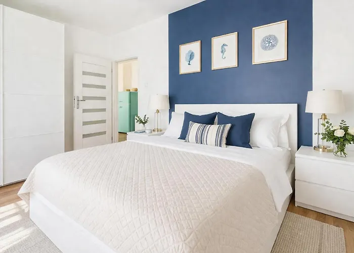 Апартаменты Bursztynowa Sopocka Przystan Z Wanna By - 300 M Do Plazy Parking Ergo Arena